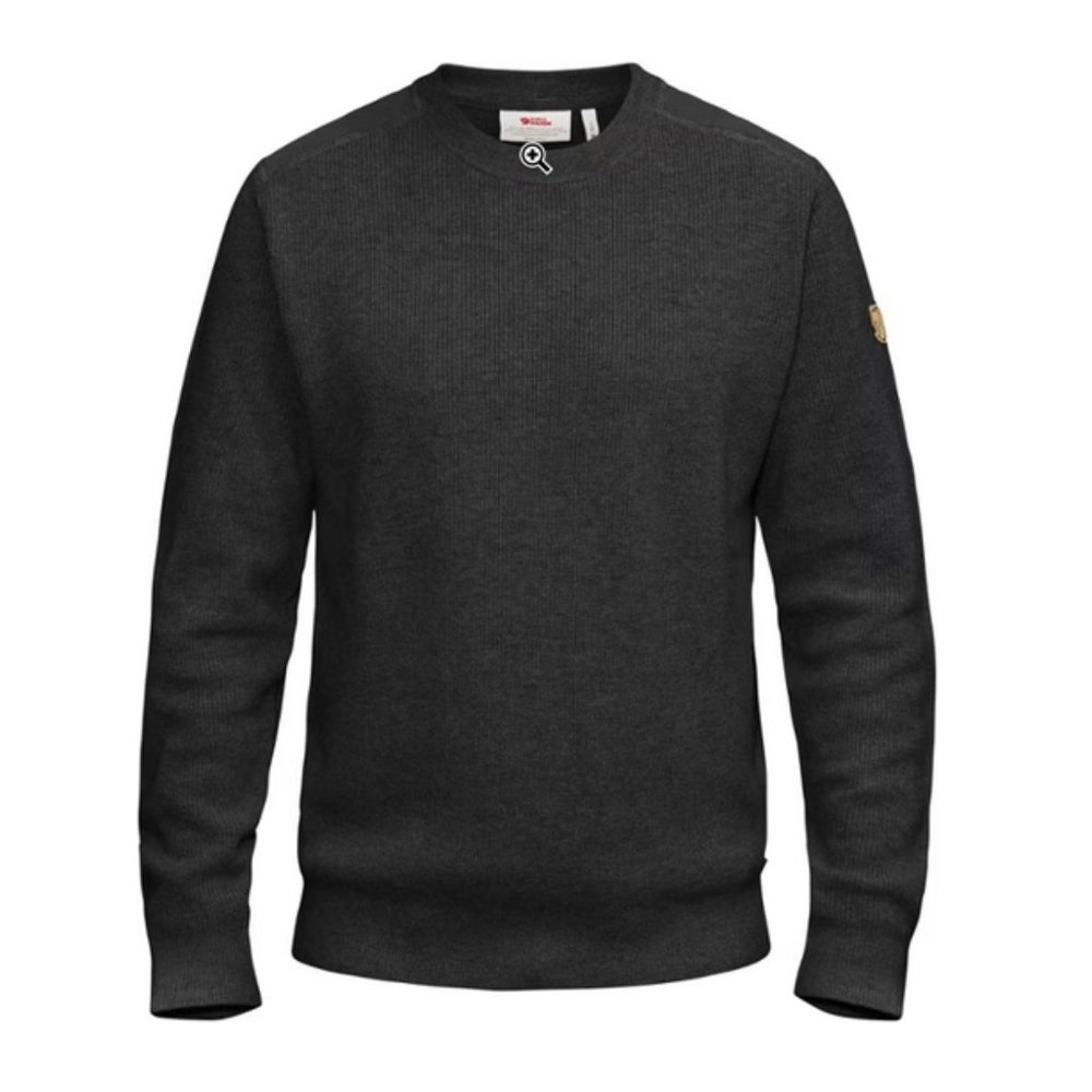 Fjallraven Sormland Crew Wool Sweater - Gray - Men's Small - NWOT